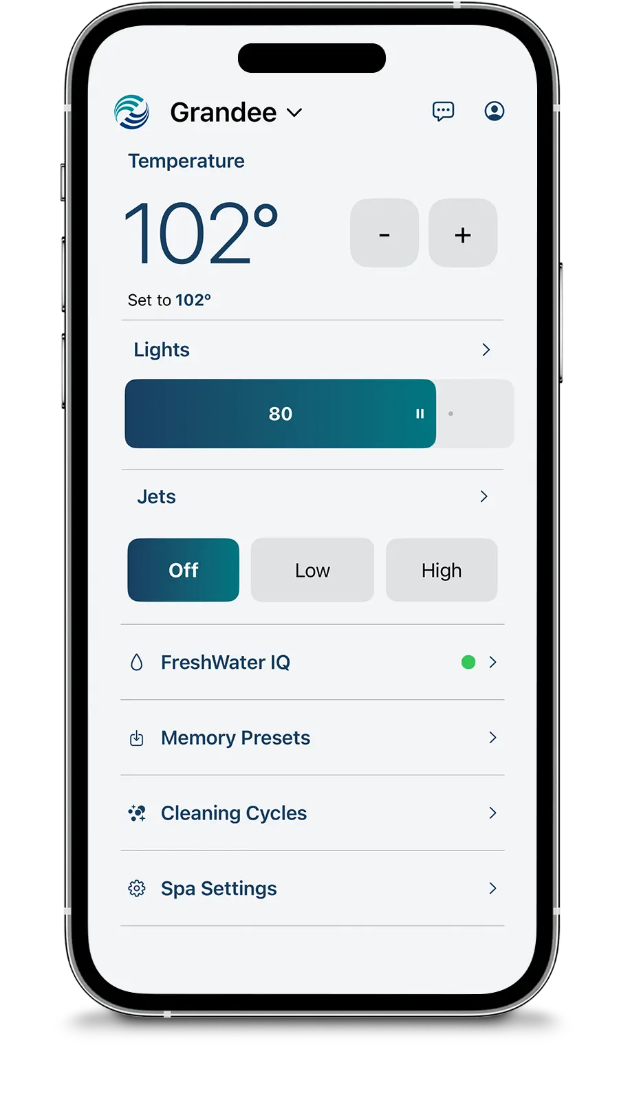 Enhance Your FreshWater IQ Experience with the New Hot Spring® Spas App.