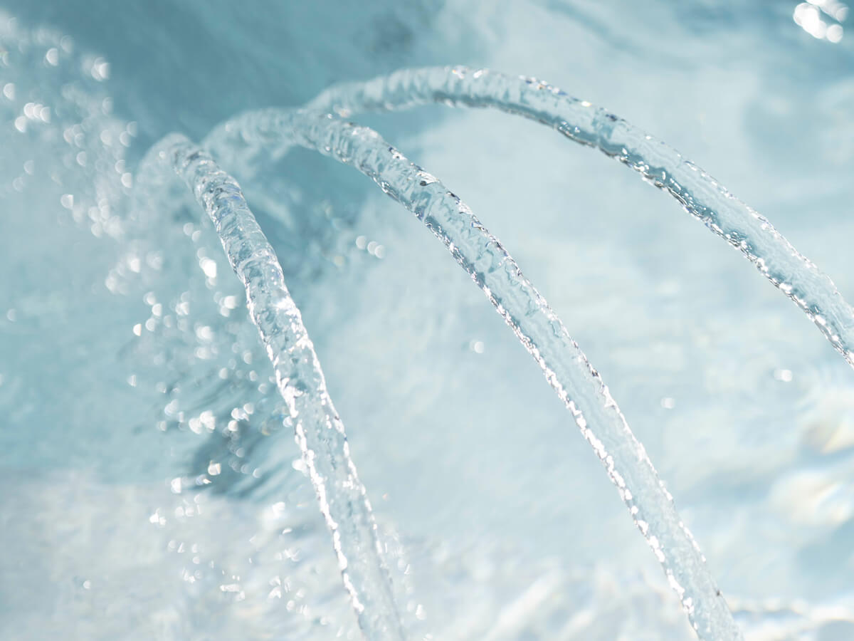 BUILT-IN SALT-TO-CHLORINE GENERATION